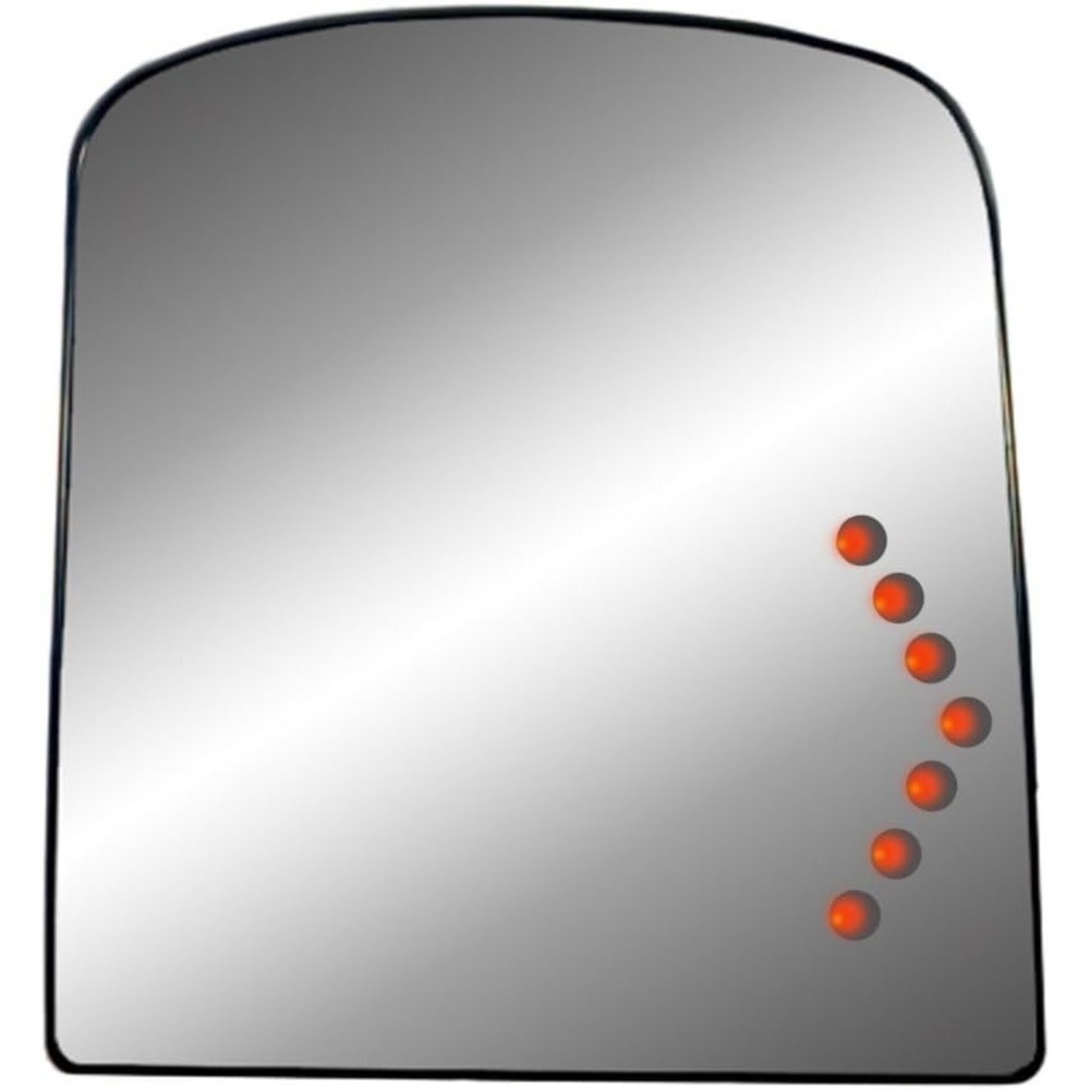 Fit System Passenger Side Heated Mirror LED Signal Chevrolet GMC 15933018